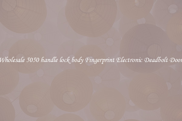 Wholesale 5050 handle lock body Fingerprint Electronic Deadbolt Door 